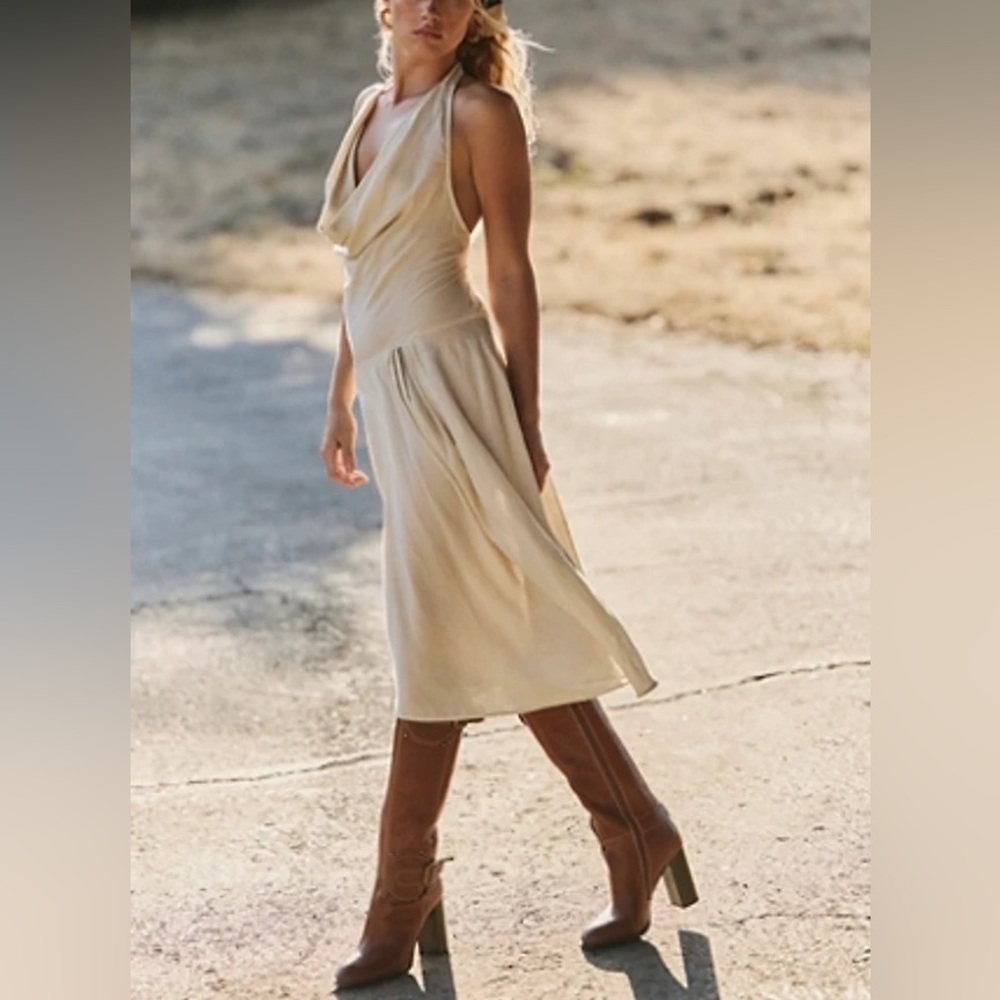 NWOT Free People Jayna Midi Dress